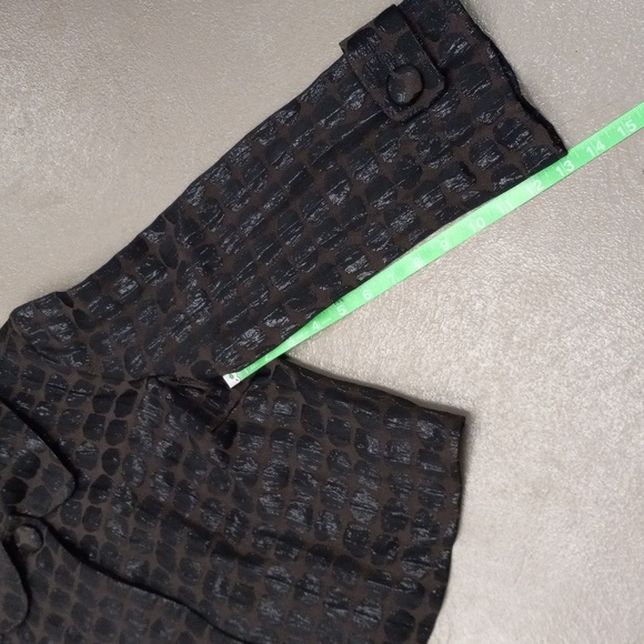 Christopher&Banks Brown,Cropped, 3/4 Length Sleeve Blazer and NYCollection Shirt - Picture 8 of 16